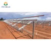 Pile Driven Solar Ground Structure System